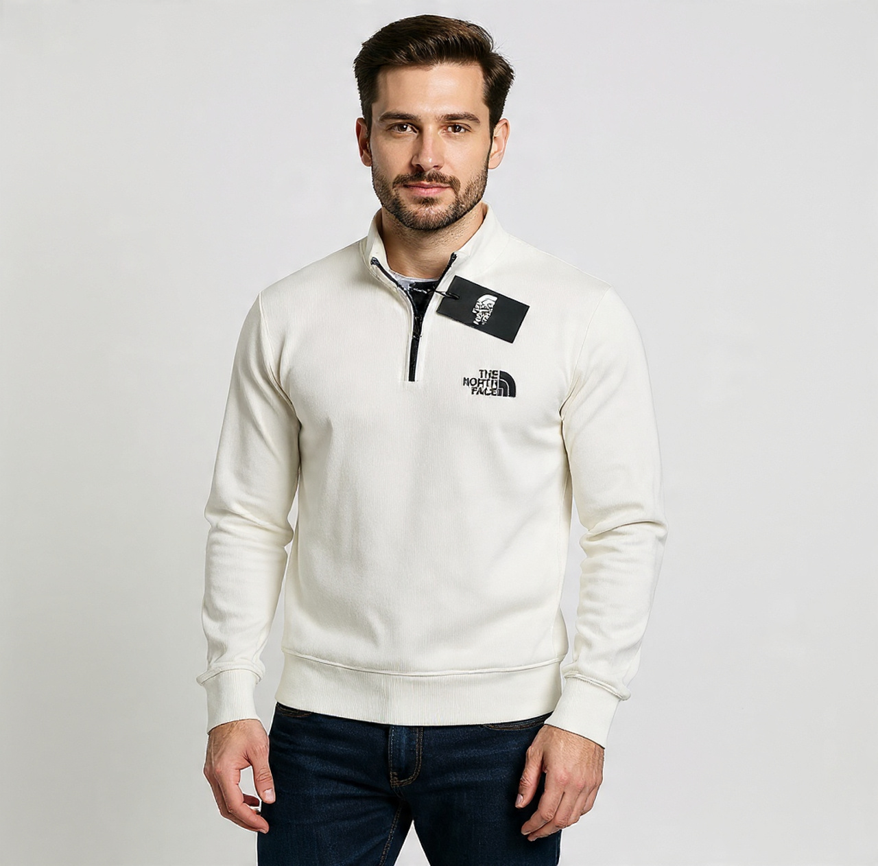 MENS HALF ZIPPER SWEATSHIRTS TNF