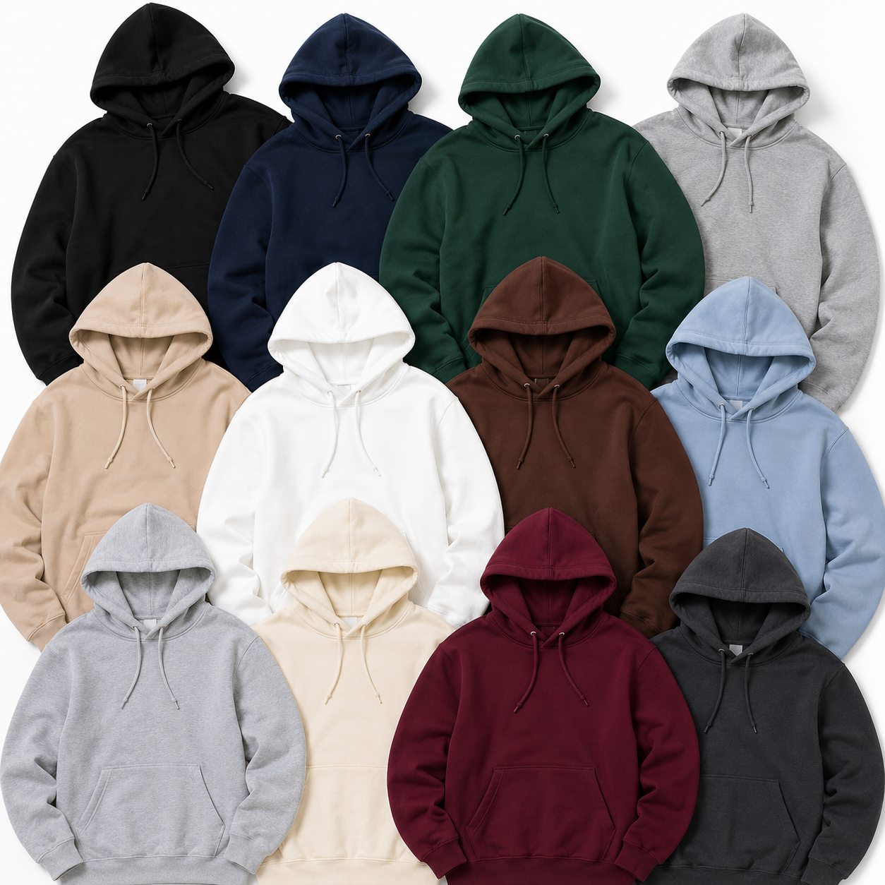 MENS MIXED HOODIE