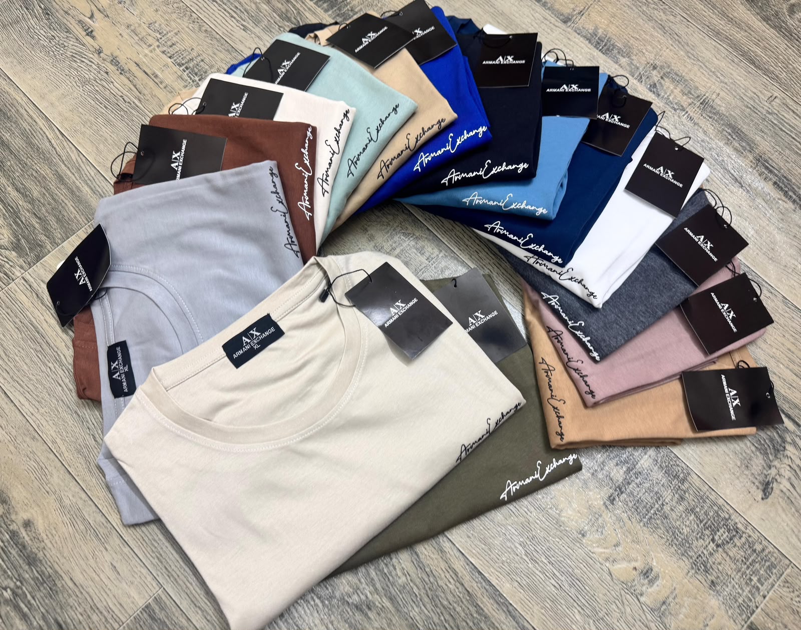 MENS REGULAR T-SHIRTS ARMANI STYLE 2